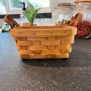 Longaberger Basket 7 x 5 x 4” high (small)